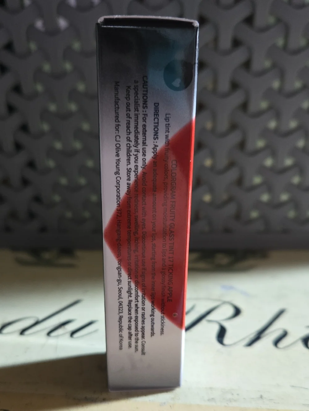 Colorgram Red Bomb Fruity Glass Tint - 17 Ticking Apple
